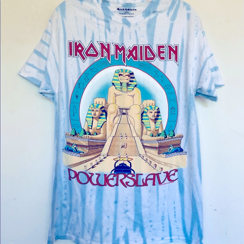 Iron Maiden | Shirts | Iron Maiden Powerslave Band T Shi | Poshmark, image size:1000x1000